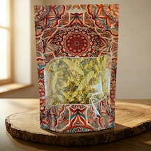 Kırmızı Hazır Desenli Doypack - 100 Adet 20x30