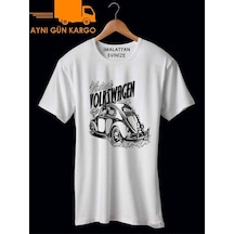 Vintage Wolkswagen Tospa Baskılı Tişört Tshirt