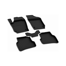 Skoda Fabia 3 Ferrous 4d Havuzlu Kauçuk Paspas 2018 2021