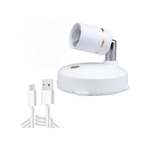 Rogfer Tl005 Şarj Arka Plan Duvar Led Spotları Uzaktan Kumanda Olmadan Galeri Dekoratif Işıklar Diğer Diğer