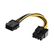 8 Pin Eps-12v Erkek - 8 Pin Dişi Pcı E Cpu Güç Uzatma Kablosu 30 Cm