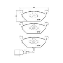 Vw Jetta 3 On Fren Balatasi 1.4 2007-2010 Hella 8db355008551