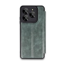 Uryport General Mobile Era 50 Kılıf Flip Cover - Koyu Yeşil