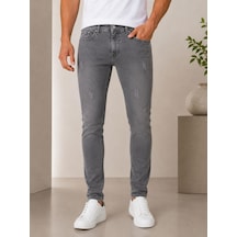 Classics Men Lion Life Erkek Slim Fit Jean Pantolon - 7692 AÇIK GRİ