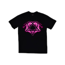 Him Baskılı T-Shirt Çok Renkli