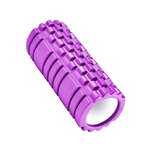 Mor Yüksek Yoğunlukta Orta Sert Deluxe Foam Roller Masaj Köpüğü Pilates Masaj Rulosu Mor Karışık 38335947