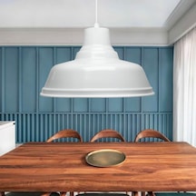 Homing Robi Metal Beyaz Retro Sarkıt Ayd-3709 Beyaz