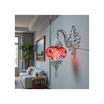 Beyaz Renk Aplik Bordo - 821590560 Bordo