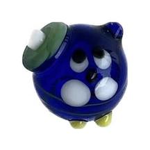El Yapımı Mini Murano Cam Kedi Biblo A132-02