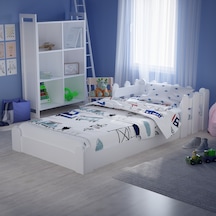 Tuliplifeyapımarket Tuliplife Montessori Karyola Beyaz Oval Köşe (512286870)