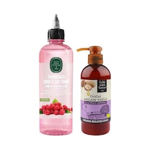 Eyüp Sabri Tuncer Frambuazlı Sirke & Saç Toniği 500 ML + Argan Yağlı Vücut Losyonu 250 ML