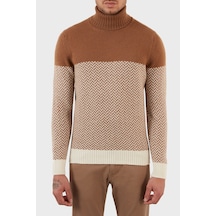 Gran Sasso Erkek Kazak 13117 22617 006 KAHVE Kahverengi