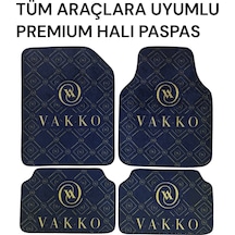 Premıum Oto Halı Paspas Desenli Unıversal Her Araca Uyumlu Vako