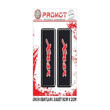 Damla Logo X Max Yamaha Ön Maşa Kabartmalı 2'li Sticker 2 Nötr