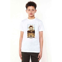 Tshirthane Mad Max Baskılı Unisex Çocuk Beyaz T-Shirt