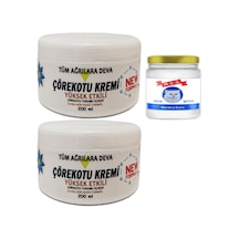 Çörek Otu Kremi White Box 2 Adet 200 Ml + Snow Kitten 50 Ml Menthol Balm / Seti