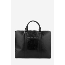 Valmenti Esimo Erkek Siyah Hakiki Deri El Çantası 301 3013 Erk Canta Y24 Siyah