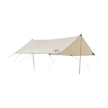 Nurgaz Campout Kanvas Tarp 4x4 Mavi