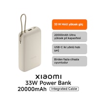 Xiaomi 33w 20000 Mah Powerbank Tan Bhr8851gl Diğer