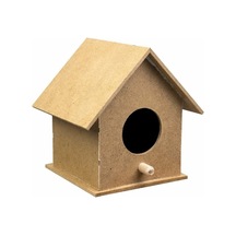 Ahşap Kuş Evi Kuş Yuvası 10 Cm X 10 Cm X 12 Cm