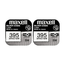 Maxell 395 SR927SW 1.55V Saat Pili 2'li