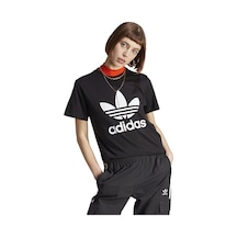 Adidas Trefoil Tee Kadın Günlük Tişört Ik4035 Siyah