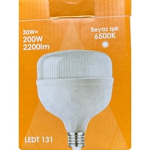 4 Adet Osaka 30w 200w 6500k Beyaz Işık E27 Duylu Kalın Duy Torch Led Ampul Yeni Model