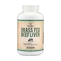 Grass Fed Beef Liver Supplement 180 Veg. Kapsül