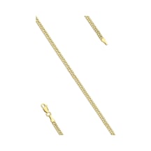 Fiyonk Kuyumculuk 14 Ayar Altın Sık Gurmet Bileklik 2.80 Mm Altın Sarı Altın