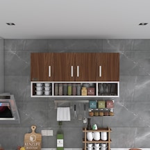 Kenzlife hazır mutfak severus cvz 060*120*32 mutfak banyo dolabı kapaklı raflı