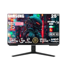 Samsung Odyssey G4 LS25BG400EUXUF 25" 1 MS 240 Hz HDR10 G-Sync Full HD IPS LED Monitör