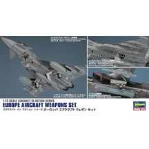 Hasegawa X72-15 35115 1/72 Ölçek, Avrupa, Savaş Uçağı Silahları, Plastik Model Kiti-51825