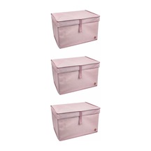 Çok Amaçlı Düzenleyici Kutu Organizer Cırt Cırtlı Hurç Mega Plus Boy 40cm X 30cm X 70cm 3 Adet Açık Gri