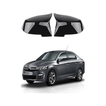 Citroen C-elyese Araca Özel Batman Yarasa Ayna Kapağı Pianoblack