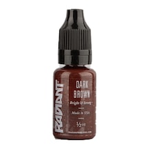 Dark Brown - Radiant Tattoo Dövme Boyası - 0,5oz/15ml