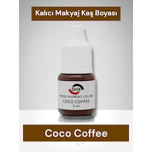 Qbien Kalıcı Makyaj ve Microblading Boyası Coco Coffee 5 ML