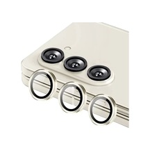Samsung Galaxy Z Fold 5 Valdez Metal Kamera Lens - Krem