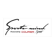 Oto Sticker Sports Mind Ford Courier Sticker   Beyaz-Kırmızı-