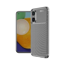 Mey İthalat A60 Kılıf Auto Focus Karbon Kapak - Gri