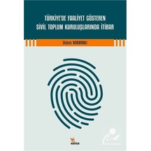 Türkiye'de Faaliyet Gösteren Sivil Toplum Kuruluşlarında İtibar - Didem Narmanlı - Kriter