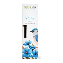 Pudra Koku Çubuklu Oda Kokusu Reed Diffuser 50 Ml Uzun Süre Kalıcı Ev Ofis Salon Yatak Odası Dekoratif Ortam Kokula Diğer