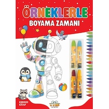 Örneklerle Boyama Zamanı - Kırmızı Kitap - Dppq-901271