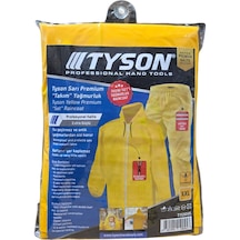 Tyson Premıum Takım Yağmurluk Sarı Xxl 10 Adet