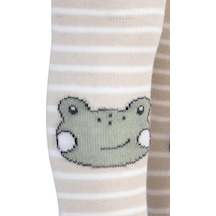 Frog 6-18 Ay Bebek Erkek Külotlu Çorap - Yeşil 12 Ay Yeşil