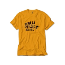 Sherlock Holmes Evolution Sarı Tişört-Sarı