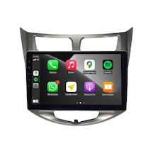 Oskodi Hyundai Accent Blue Android Carplay Multimedya 2011-2019 6gb Ram + 128gb Hafıza