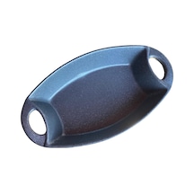 Oval Fırın Kabı Dış Döküm Iç Seramik-lacivert Diğer