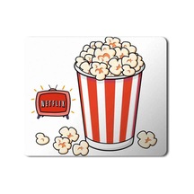 Netflix Popcorn Baskılı Mousepad Mouse Pad