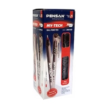 Tükenmez My Tech 2240 Kırmızı 25 Li 1 Paket 25 Adet Pe02240tkkı25 ---