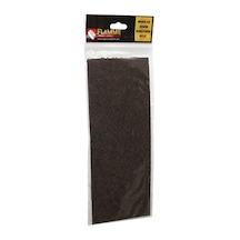 Flamme-0060 9.5x24cm Düz Tek Parça Zemin Koruyucu Mobilya Keçesi Yapışkanlı Montaj- 25'li Paket Diğer